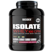 Weider Isolate Whey 100 CFM, Braškių ledų - 908 g, baltymų papildas