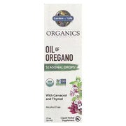 Garden of Life oregano aliejus, ekologiškas maisto papildas