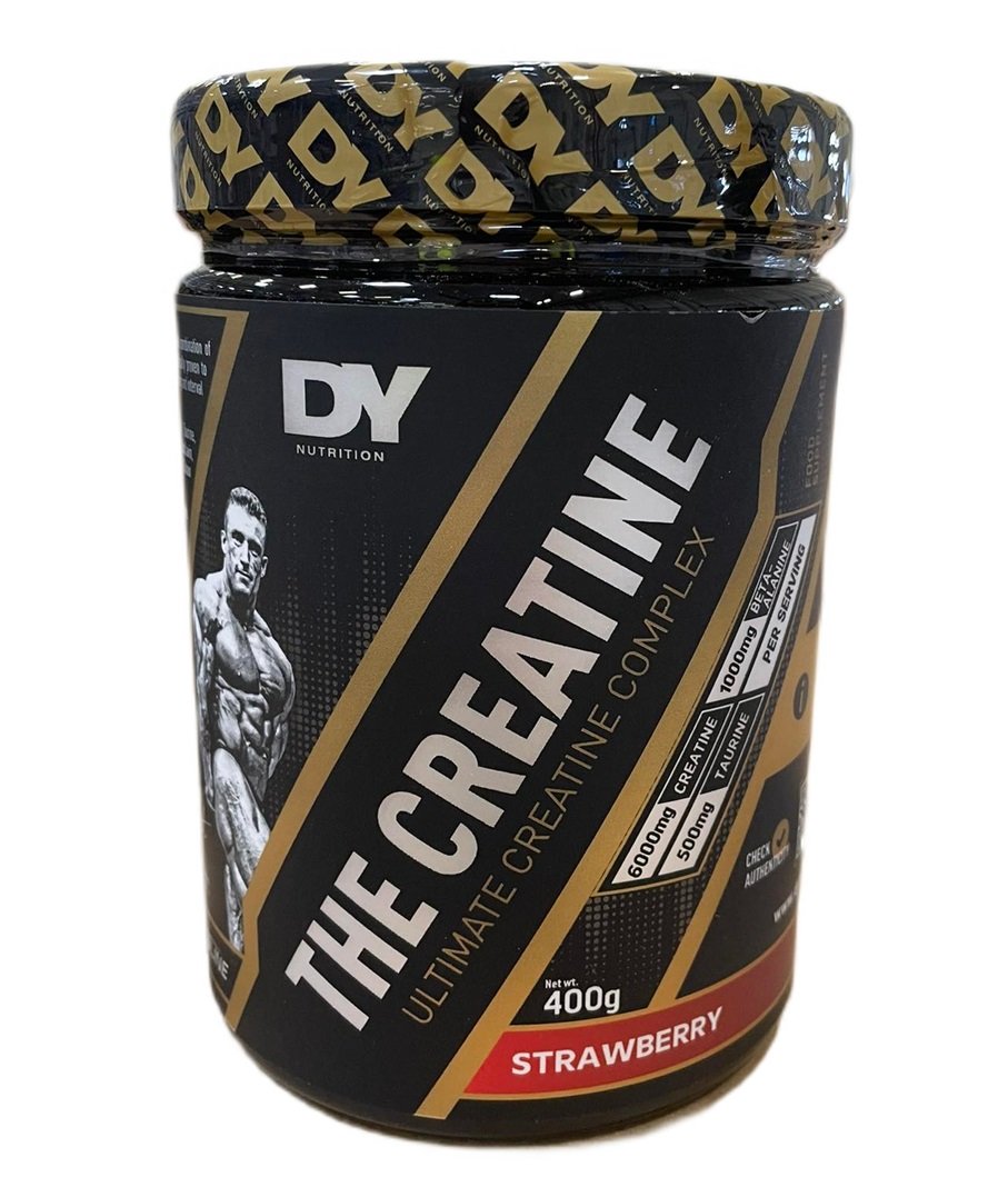 Dorian Yates The Creatine, Strawberry - 400 g maisto papildas