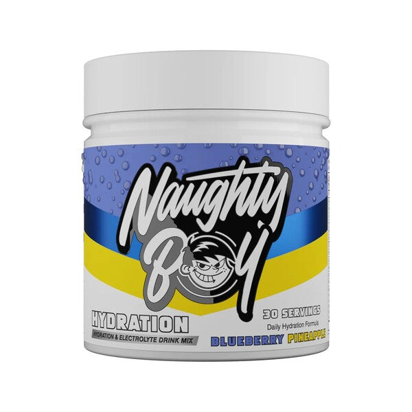 Naughty Boy Hydration, Blueberry Pineapple - 255 g maisto papildas