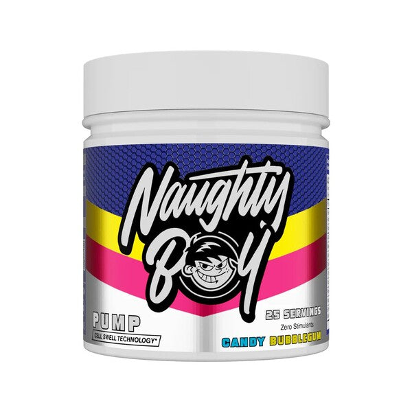 Naughty Boy Pump, Candy Bubblegum, maisto papildas, sporto papildas