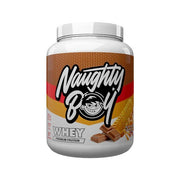 Naughty Boy Whey, pieno šokolado karamelinis sausainis, maisto papildas