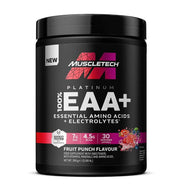 Maisto papildas MuscleTech Platinum 100% EAA+ Fruit Punch skardinė