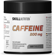 Skill Nutrition kofeino tabletes, 200 mg, energijai