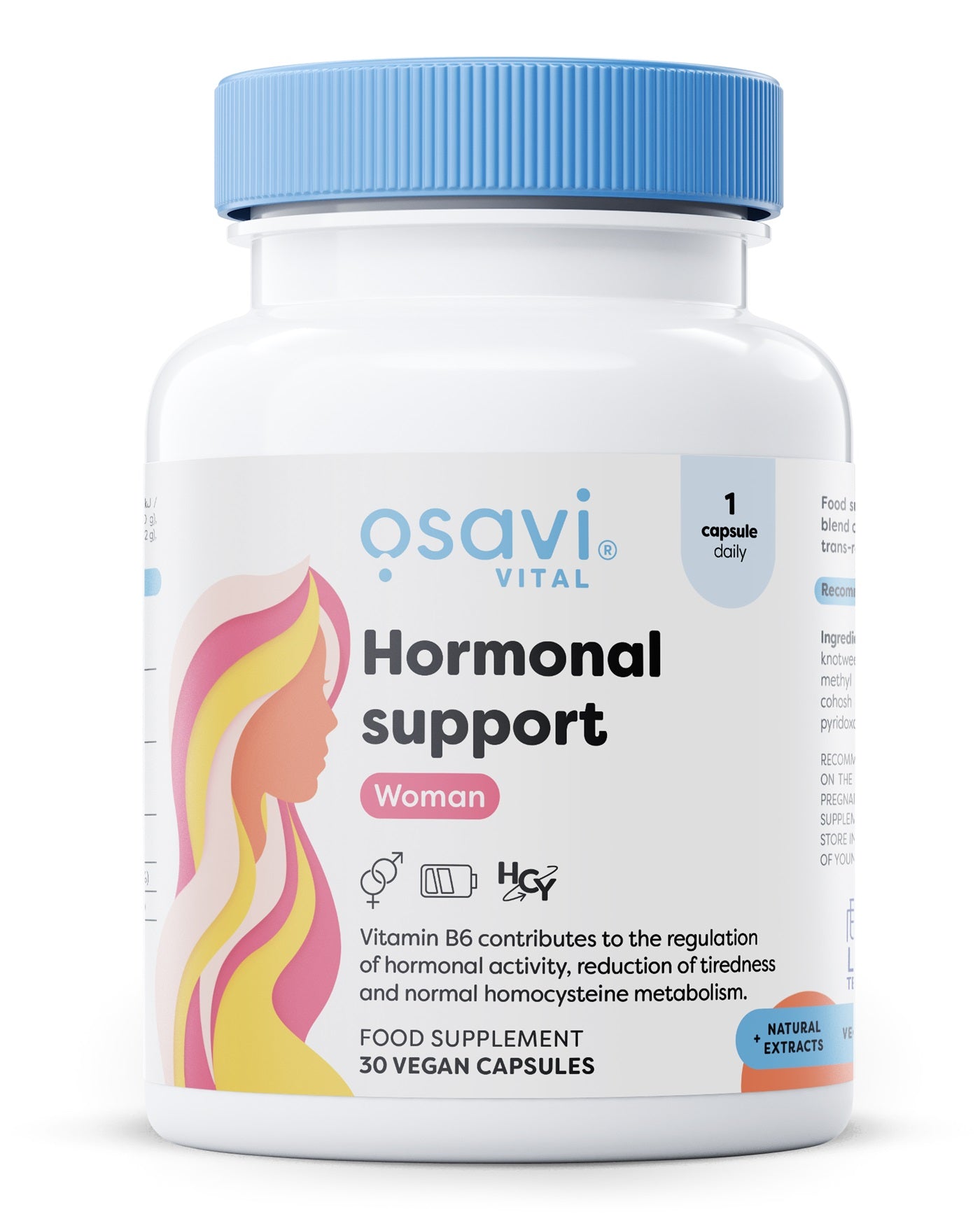 Osavi hormoninis papildas moterims, 30 kapsulės