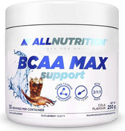 Allnutrition BCAA Max Support, Cola - 250 g maisto papildas sportui