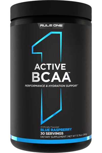 Rule One Active BCAA, Mėlyna avietė, sporto papildas