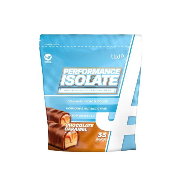 Trained by JP Performance Isolate, Šokolado karamelė, 1000 g