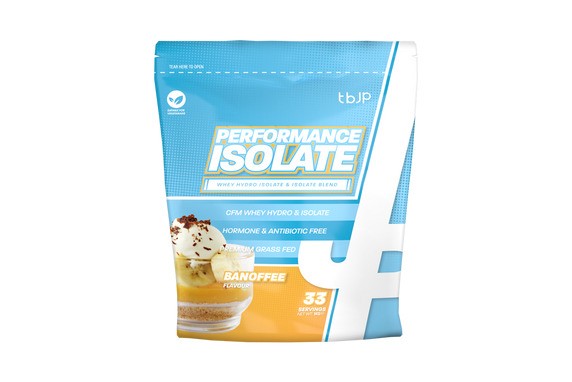 Trained by JP Performance Isolate, Banoffee - 1000 gramų baltymų papildas