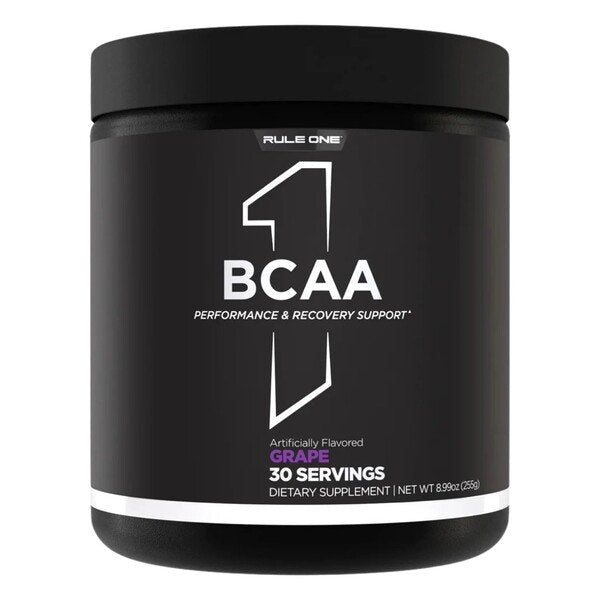 Rule One BCAA, Grape - 255 g sporto papildas