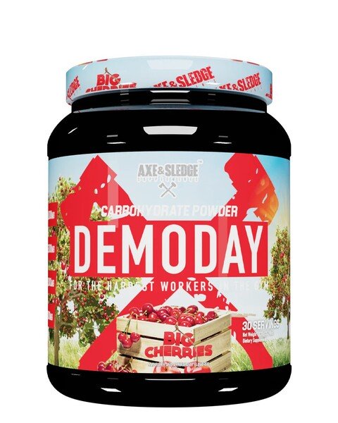 Axe & Sledge Demoday Carbohydrate Powder, Big Cherries - 1020 g maisto papildas
