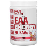 EVLution Nutrition EAA Energy, Fruit Punch - 357 g maisto papildas