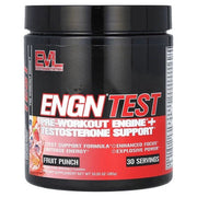 EVLution Nutrition ENGN Test, Fruit Punch - 285 g maisto papildas vyrams