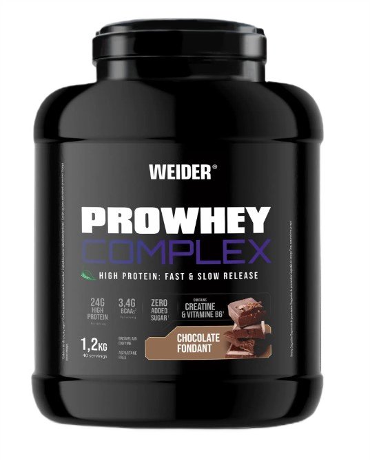 Weider Pro Whey Complex, Šokolado fondantas, baltymų papildas