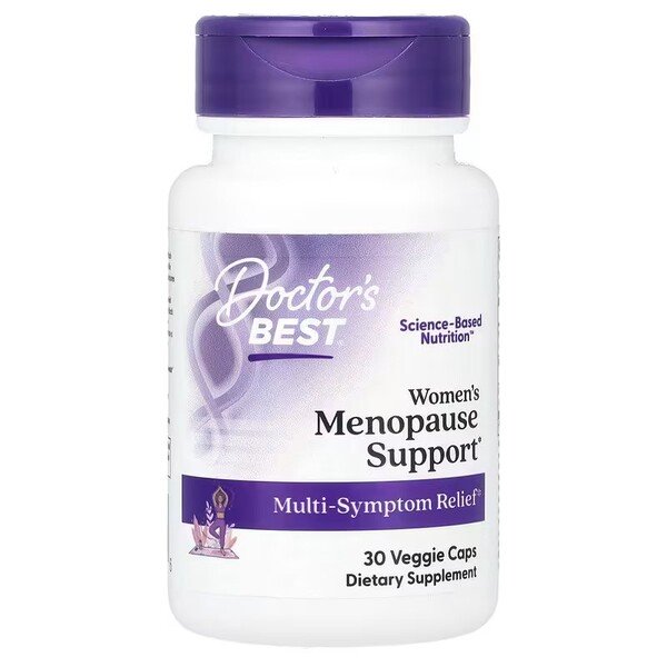 Doctor's Best moterų menopauzės papildas kapsulės
