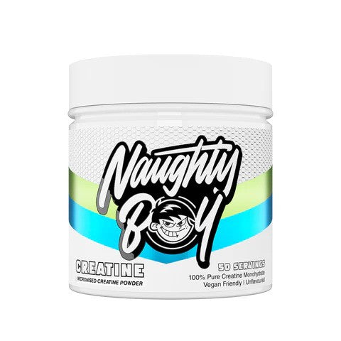 Naughty Boy Creatine, Unflavored - 150 gramų maisto papildas