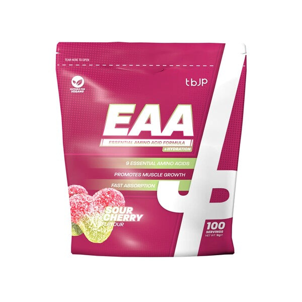Maisto papildas EAA, Sour Cherry skonis, sporto papildas