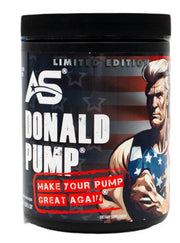 Maisto papildas Donald Pump, amerikietiškas persikų-ledų arbata, 510 g