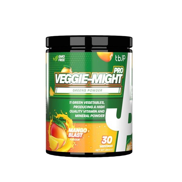 Veggie-Might Pro, Mango Blast – 450 g maisto papildas
