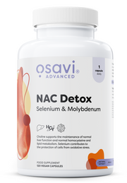 Maisto papildo NAC Detox kapsulės, sveikata ir kepenų valymas