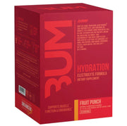 Raw Nutrition Bum Hydration, Fruit Punch - 20 vnt. elektrolitų papildas