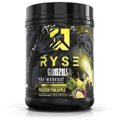 Pre-workout papildas RYSE Godzilla, Passion Pineapple, 846 g