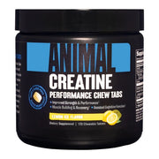 Animal Creatine Chews, Lemon Ice, sporto papildas, tabletes