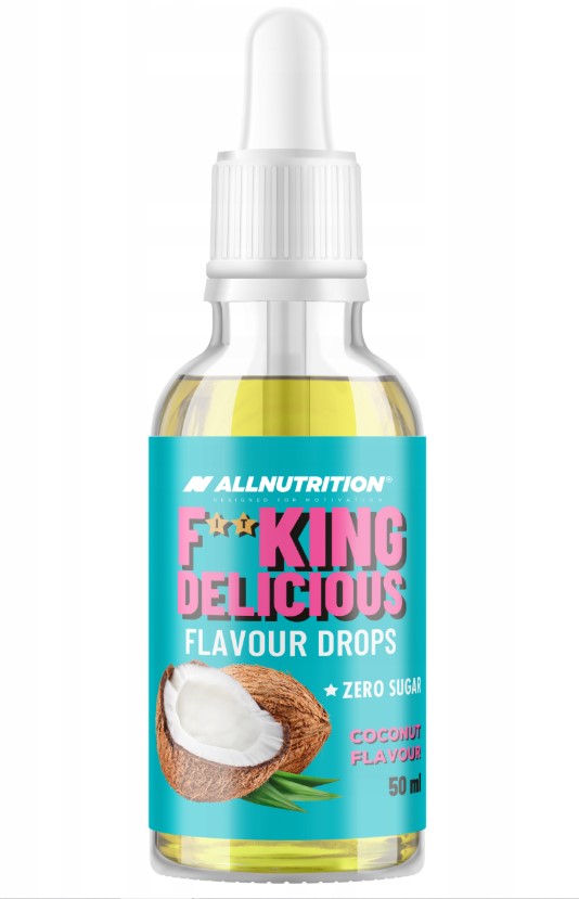 Allnutrition Fitking kokosų skonio skysti papildai, 50 ml