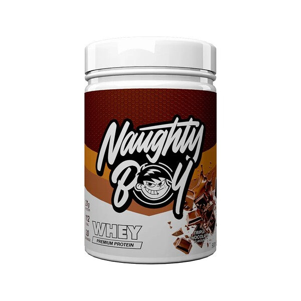Naughty Boy Whey, šokolado skonio, 900 g