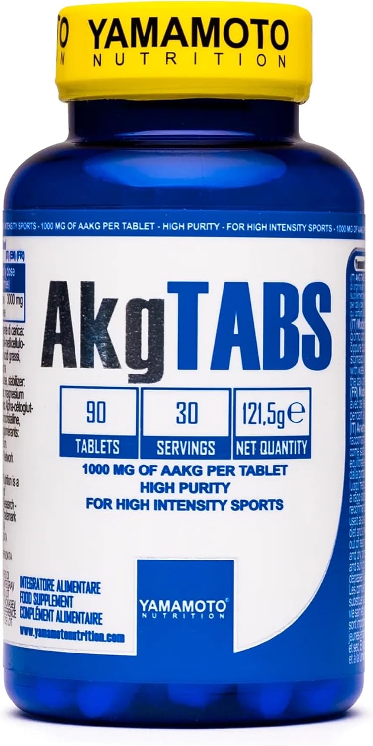 Yamamoto Nutrition AKG Tabs - 90 tablečių maisto papildas sportui