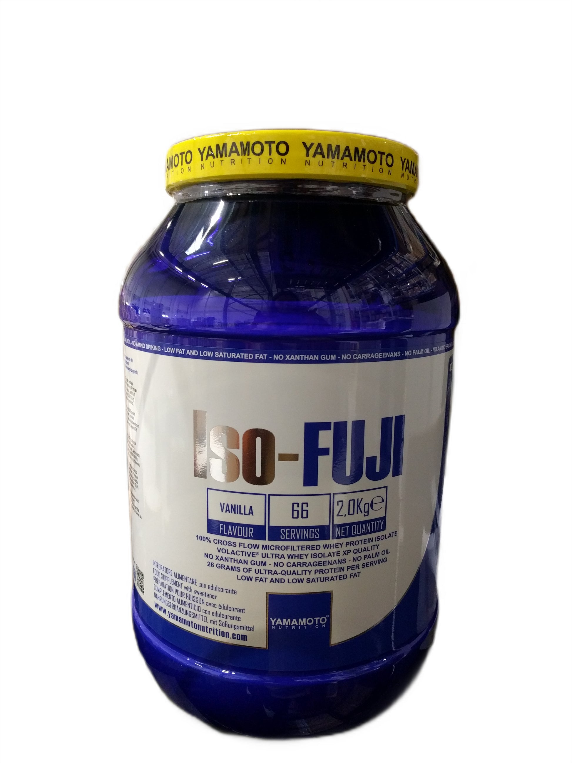 Yamamoto Nutrition Iso-FUJI, Vanilės skonis, 2000 g, baltymų papildas