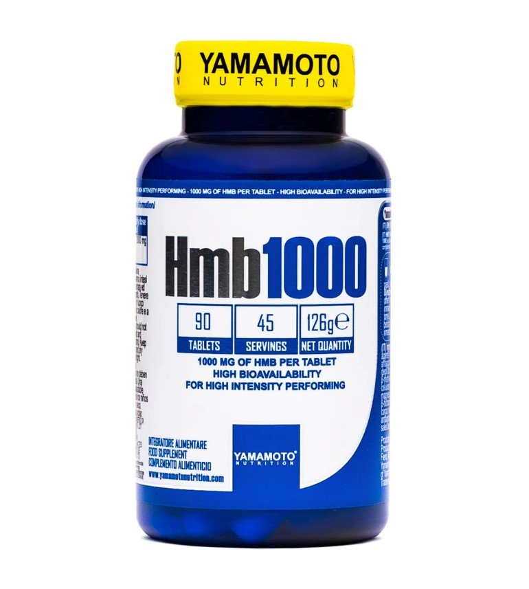 Yamamoto Nutrition HMB 1000 - 90 tablečių maisto papildas