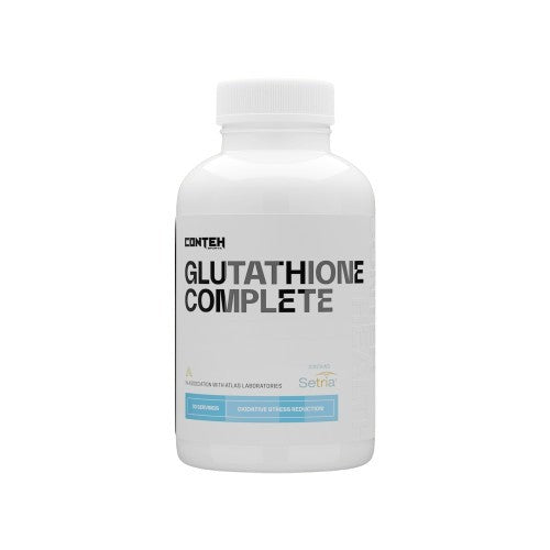 Conteh Sports Glutathione Complete - 120 kapsulių maisto papildas, kepenų valymui