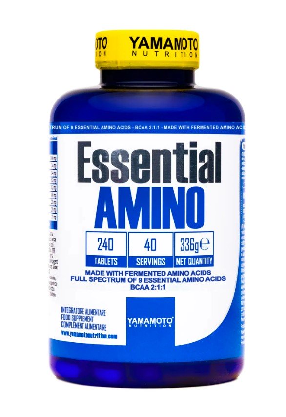 Yamamoto Nutrition Essential Amino papildas tablečių pakuotė