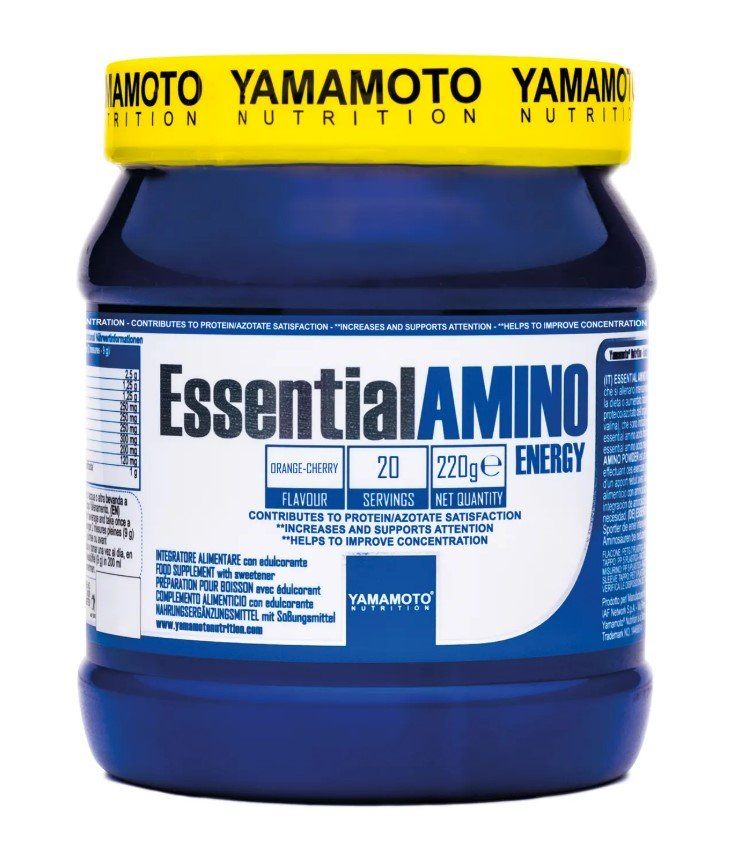 Yamamoto Nutrition amino energijos papildas, apelsinų vyšnių skonis, 220 g