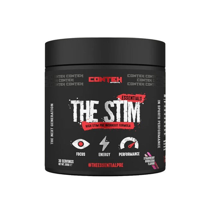 Conteh Sports The Stim Pre-Workout, Strawberry Bubblegum - 255 g
