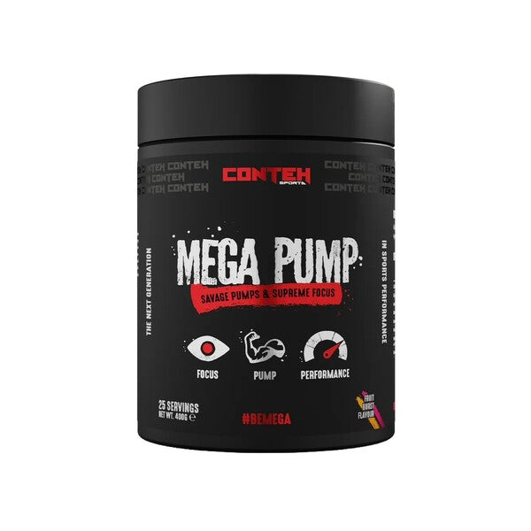 Conteh Sports Mega Pump, Fruit Burst - 400 g maisto papildas