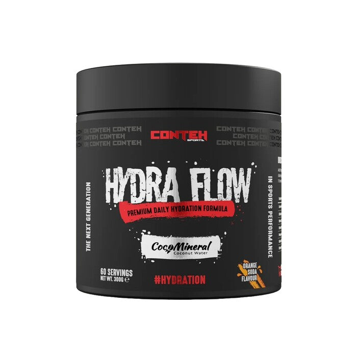 Conteh Sports Hydra Flow, apelsinų soda, maisto papildas