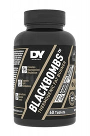 Dorian Yates Black Bombs - 60 tablečių, termogeninis riebalų degintojas