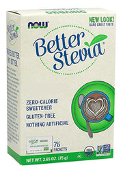 Better Stevia pakeliai, natūralus saldiklis, be glitimo, be dirbtinių priedų, 75 paketėliai
