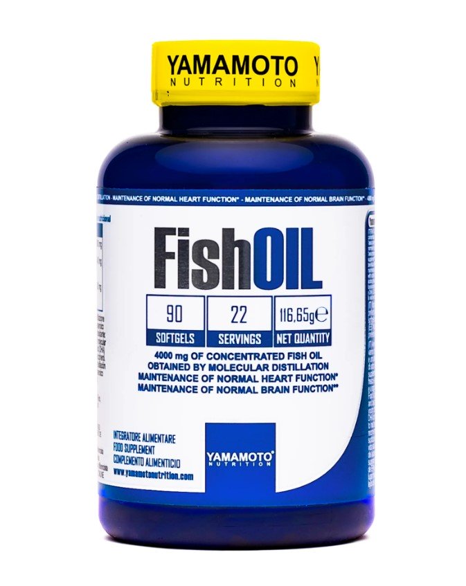 Yamamoto Nutrition Fish Oil - 90 kapsulių