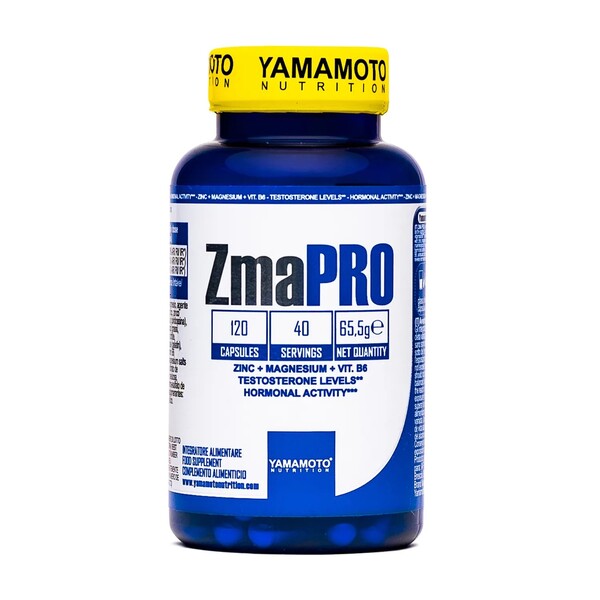 Yamamoto Nutrition ZmaPRO - 120 kapsulių, maisto papildas vyrams