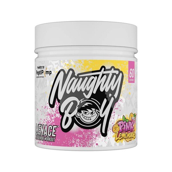 Naughty Boy Menace V2, Pink Lemonade, maisto papildas, sporto papildas, treniruotėms
