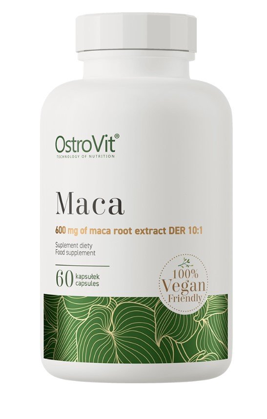 OstroVit Maca, 600mg, maisto papildas, kapsulės