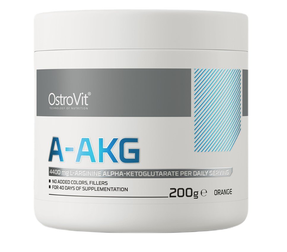 OstroVit A-AKG, Orange - 200 g maisto papildas