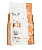 OstroVit Cream of Rice, Biscuit & Salted Caramel - 1000 g maisto papildas