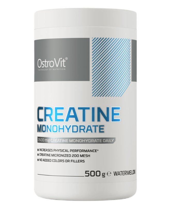 Kreatino papildas OstroVit Creatine Monohydrate, Watermelon - 500 g