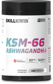 Skill Nutrition KSM-66 Ashwagandha - 180 kapslit