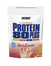 Weider Protein 80 Plus, Apple Crumble - 500 g maisto papildas