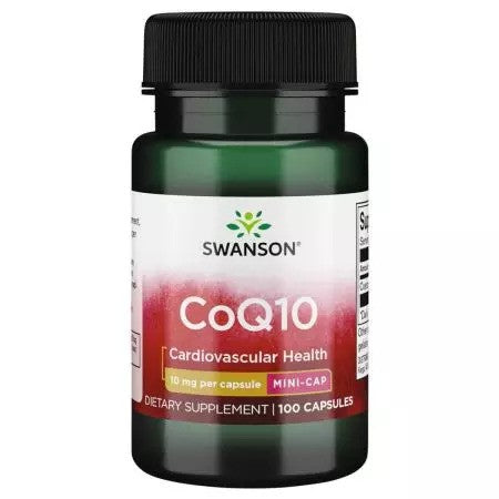 Swanson CoQ10 maisto papildas kapsulės